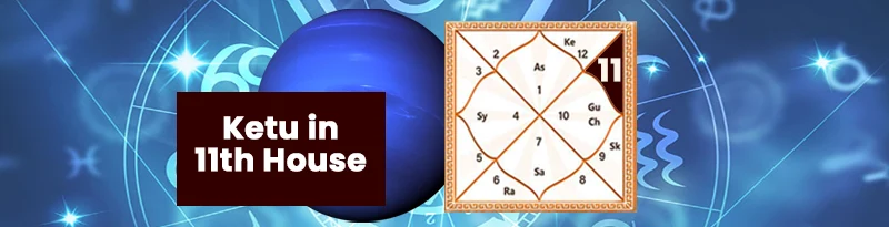 Ketu in 11th House Ketu in 11th House